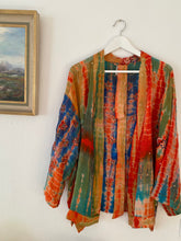 Ladda upp bild till gallerivisning, Crepe Silk Kimono(Tie-Dye)
