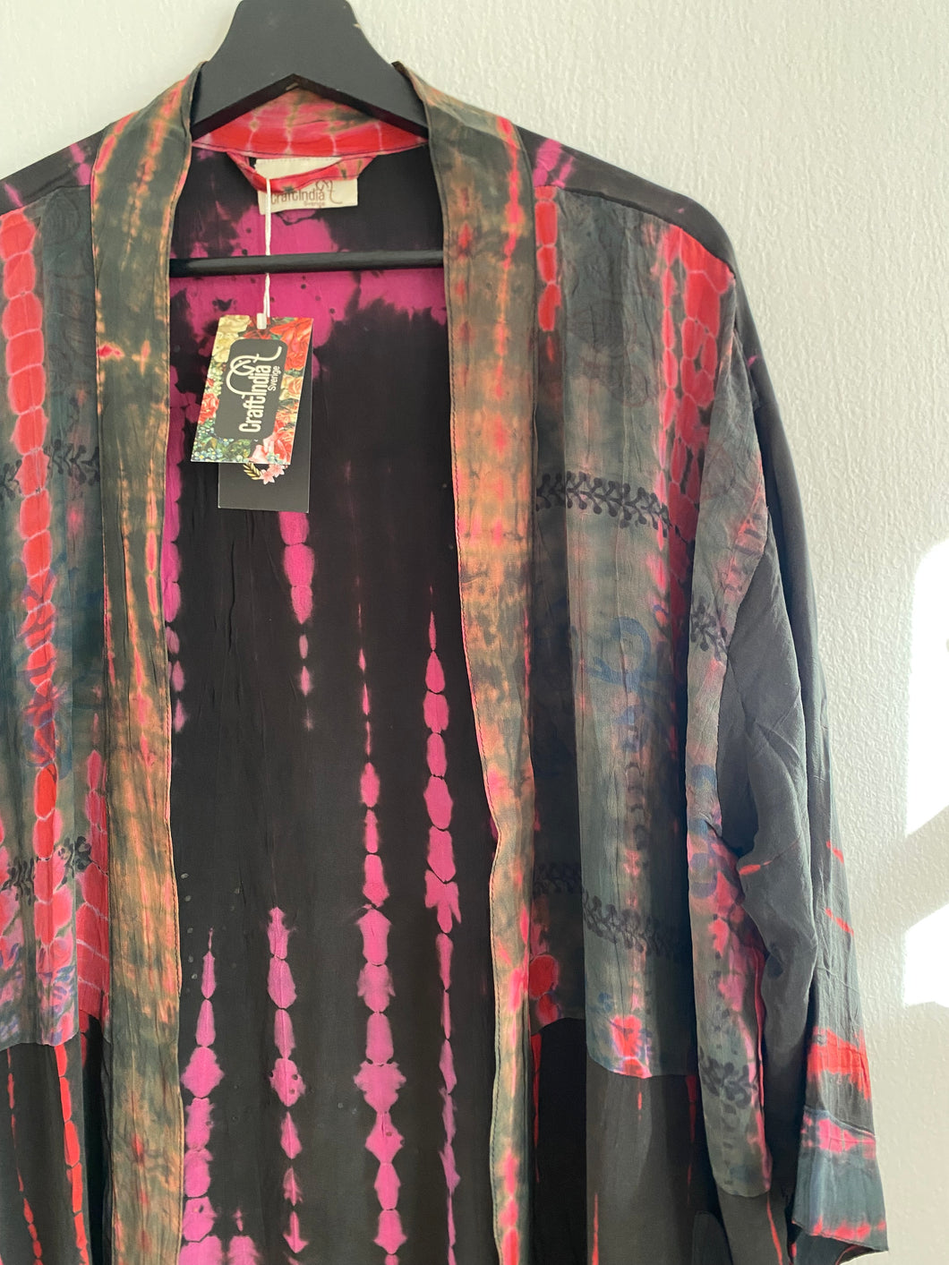 Crepe silk kimono (One- of a -Kind)